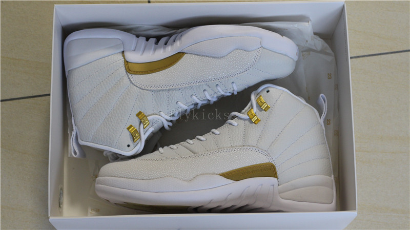 Air Jordan 12 White OVO New